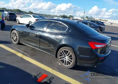 2016 Maserati Ghibli из США, поврежденный, VIN ZAM57XSA2G1178587